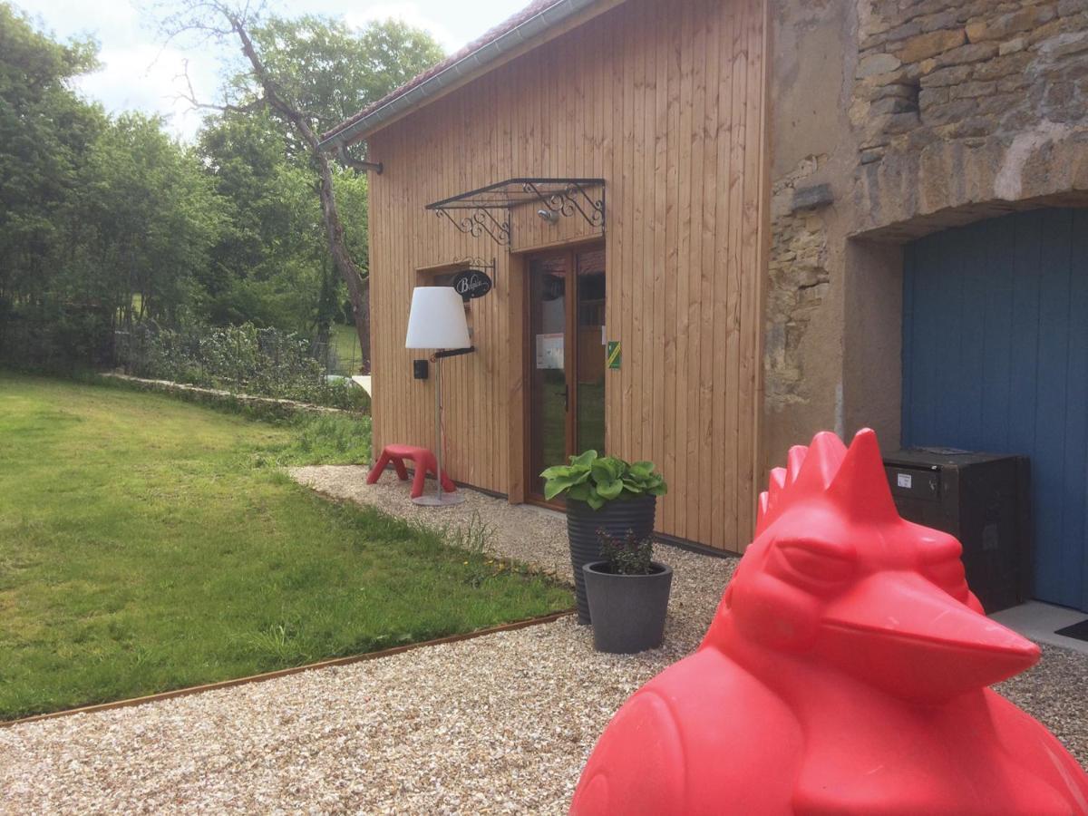 蓝马住宿加早餐旅馆 Fontenay-près-Vézelay 外观 照片
